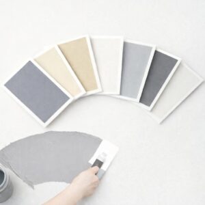 外壁塗装 塗料の色見本サンプル 豊富なカラーバリエーションから選べるイメージ